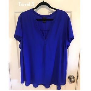 Royal Blue V-Neck
